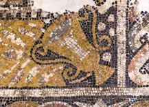 Mosaico de villa romana Catavinos Arellano