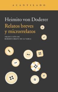 Relatos breves y microrrelatos, de Heimito von Doderer