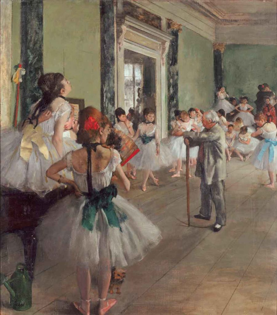 Mirar un cuadro: La clase de danza de Degas
