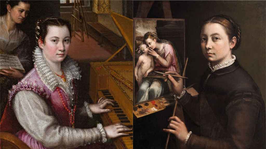 Sofonisba Anguissola y Lavinia Fontana en el Museo del Prado