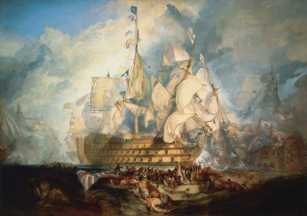 Mirar un cuadro: La batalla de Trafalgar de Turner