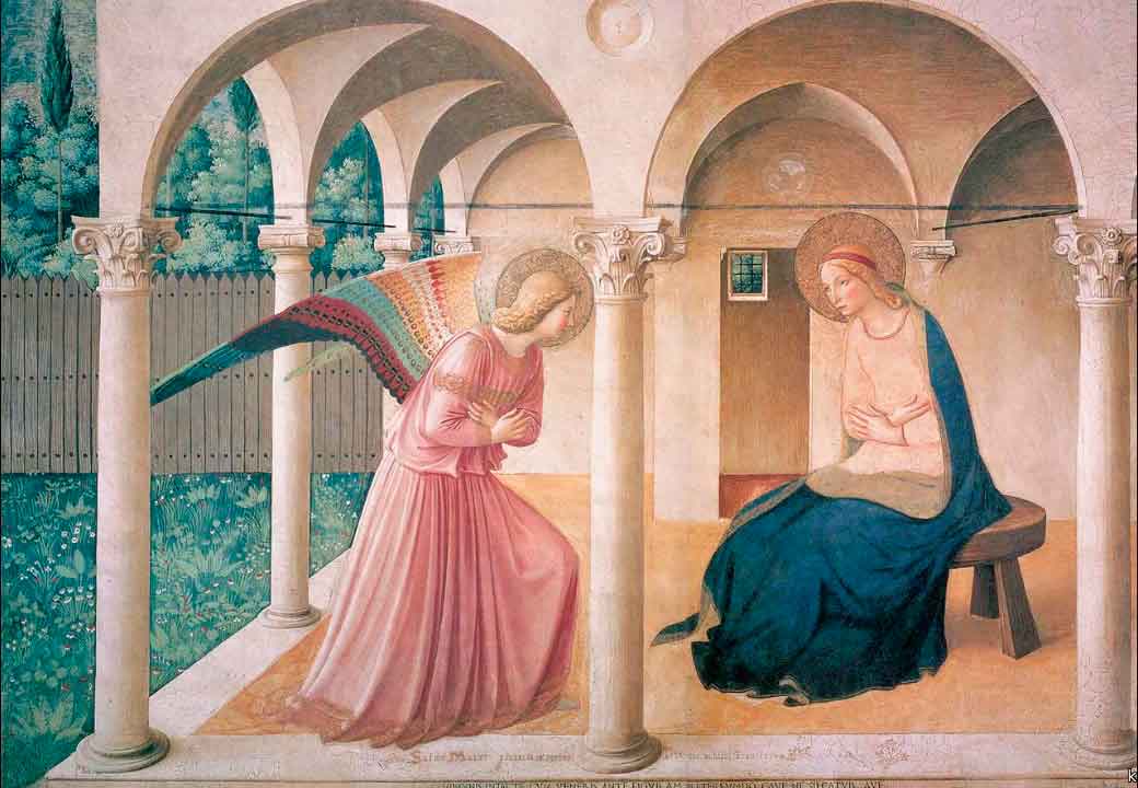 Mirar un cuadro: La Anunciación de Fra Angélico