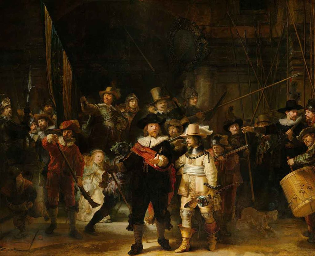 Mirar un cuadro: La ronda de noche de Rembrandt
