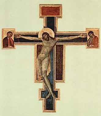 Mirar un cuadro: Crucifijo de Cimabue